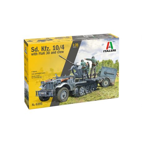 ITALERI 6395 SD.KFZ.10/4 with FLAK 30 and crew