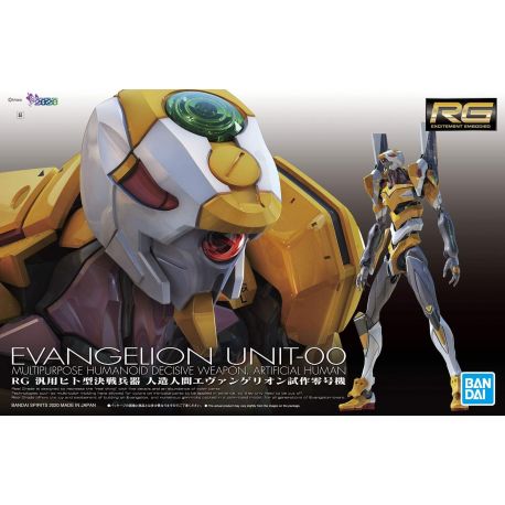 BANDAI REAL GRADE Rg Nge Eva Unit 00 1/144