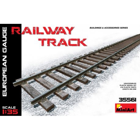MINIART 35561 RAILWAY TRACK. EUROPEAN GAUGE