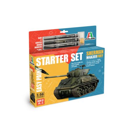 ITALERI 75001 Sherman M4A3E8 Fury