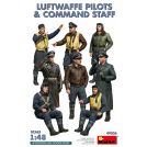 MINIART 49024 GERMAN & ROMANIAN PILOTS W/GROUND STAFF