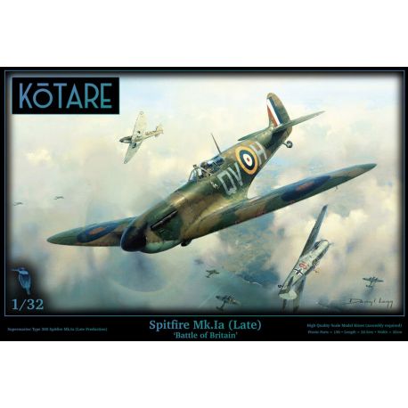 KOTARE 32005 Supermarine Spitfire Mk.Ia - 'Battle of Britain' (Late Production)
