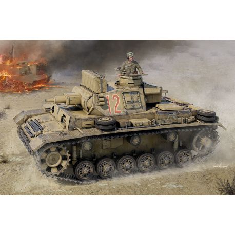 TRUMPETER 00957 Pz.Kpfw.III Ausf.N - Tunisia 1/16
