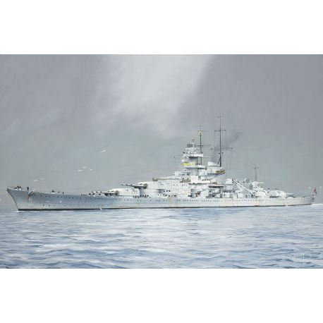 TRUMPETER 05360 German Gneisenau Battleship 1/350