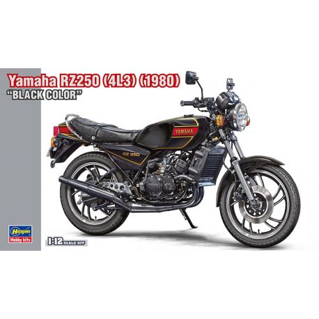 Hasegawa 21781 Yamaha RZ250 (4L3) (1980) - Black Color