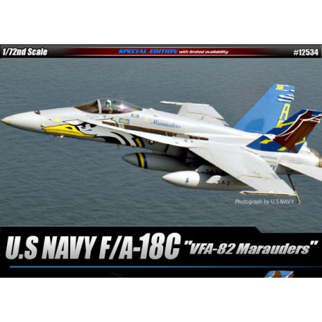 Academy 12534 F/A-18C USN VFA-82 Marauders