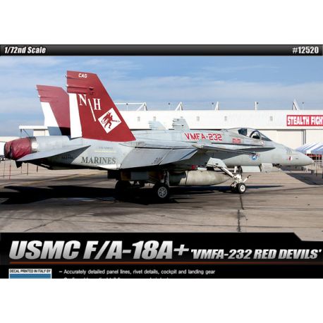 Academy 12520 USMC F/A-18+ 'VMFA-232 Red Devils'