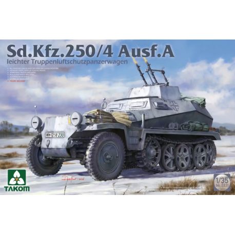 Takom 2211 Sd.Kfz.250/4 Ausf. A Leichter Truppenluftschutzpanzerwagen