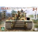 Takom 2200 Tiger I Mid-Production With Zimmerit Sd.Kfz.181 Pz.Kpfw.VI Ausf.E Otto Carius (Limited Edition)