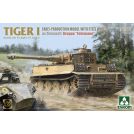 Takom 2202 Tiger I Sd.Kfz.181 Pz.Kpfw.VI Ausf.E - Early-Production Model With Steel Wheels And Zimmerit, Gruppe 'Fehrmann'