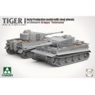 Takom 2202 Tiger I Sd.Kfz.181 Pz.Kpfw.VI Ausf.E - Early-Production Model With Steel Wheels And Zimmerit, Gruppe 'Fehrmann'