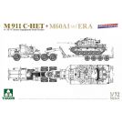 TAKOM 5002 U.S. M1070 & M1000 w/D9R U.S. 70 Ton Tank Transporter w/Bulldozer