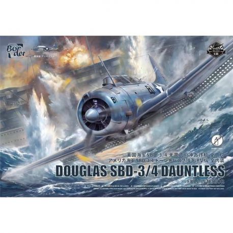 BORDER MODEL NORTH AMERICAN P-51D MUSTANG FULL INTERIOR