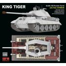RYE FIELD MODEL 5165 Porsche Turret King Tiger w/INTERIOR & 2T crane