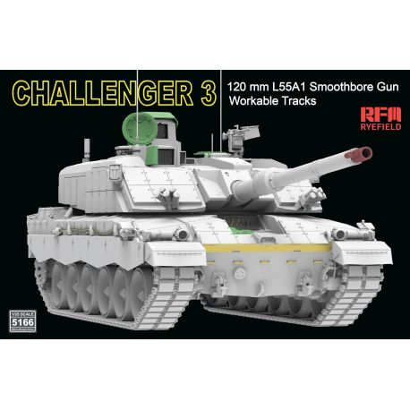 RYE FIELD MODEL 5166 Challenger 3 120mm L55A1 Smoothbore Gun