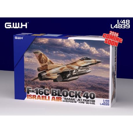 GREAT WALL HOBBY S4839 F-16C Block 40 Israeli Air Force "Barak"