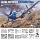 BORDER MODEL NORTH AMERICAN P-51D MUSTANG FULL INTERIOR