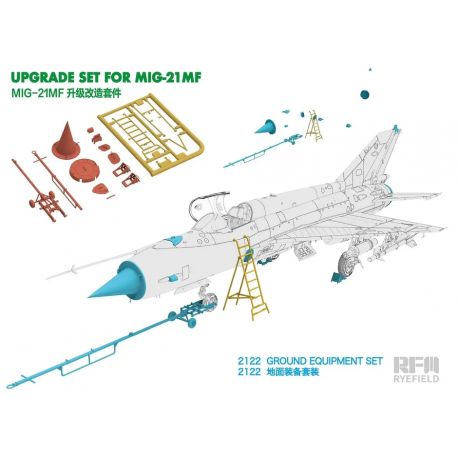 Rye Field Model RM-2122 MiG-21 MF - Ground Equipment Set (3D-Printed)