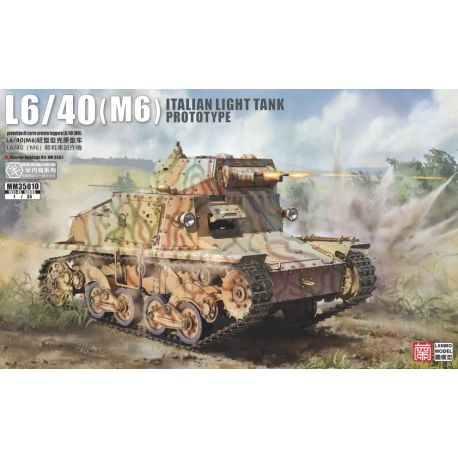 LANMO 35010 Italian L6/40 (M6) light tank prototype