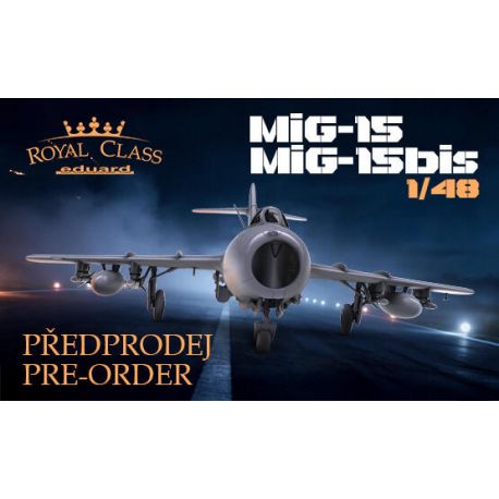 EDUARD R0026 MiG-15 / MiG-15 bis (Royal Class) 1/48