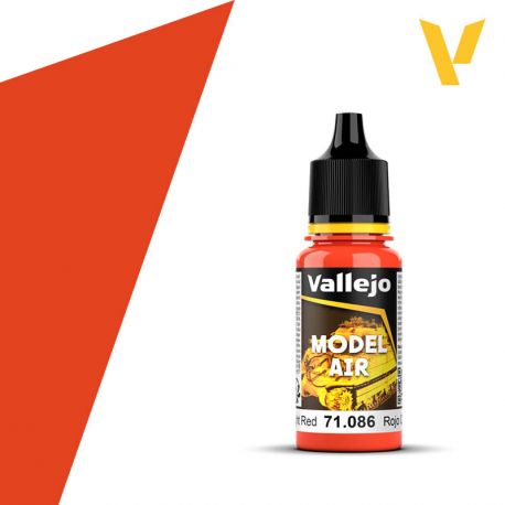 VALLEJO MODEL AIR 71086 LIGHT RED