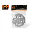 AK INTERACTIVE: Tavolozza in alluminio con 6 vani