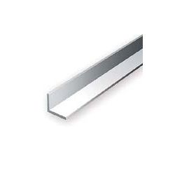 EVERGREEN 500297 Profilo Angolare In Stirene 350x6,3x6,3mm, 2 Pezzi, Per Modellismo