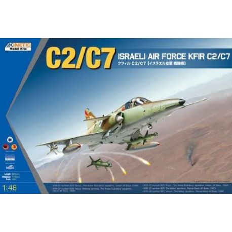 Kinetic 48046 C2/C7 Kfir Israeli AF Fighter-Bomber