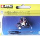 MOTOCICLISTI CON SCOOTER SIDECAR