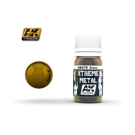 AK INTERACTIVE: XTREME METAL Brass - 30 ml