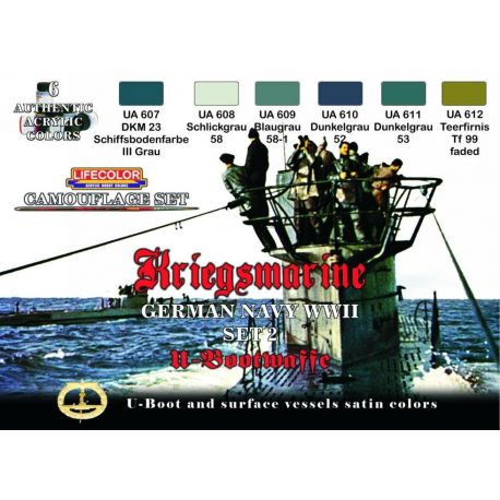 Life Color German WWII Kriegsmarine set 2