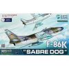 KITTY HAWK 32008 NATO F-86K Sabre Dog Export Interceptor 1/32