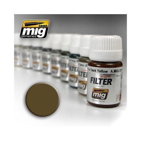 AMMO OF MIG: Filter TAN FOR 3 TONE CAMO 35ml