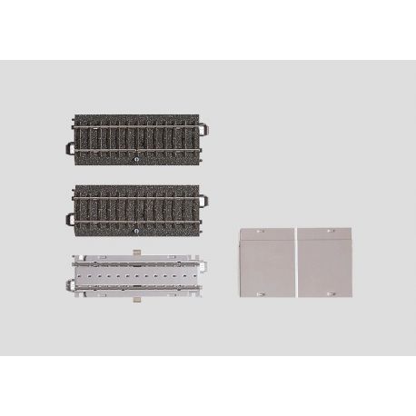 MARKLIN 74930 SET BINARI AMPLIAMENTO PASSAGGIO A LIVELLO 74923