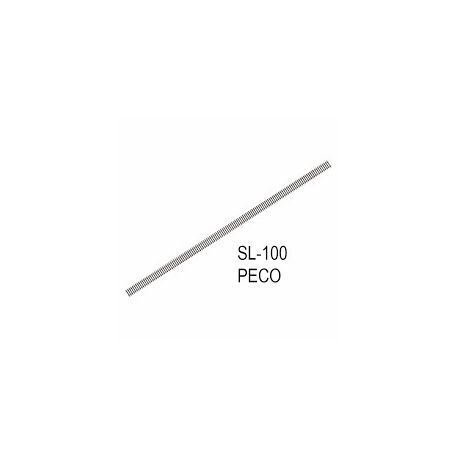 PECO SL100 BINARIO FLESSIBILE TRAVERSINE LEGNO LUNGHEZZA 914 MM