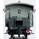 BRAWA 2230 SEGNALI I CODA PER CARROZZE TEDESCHE A 2 ASSI