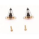 SOMMERFELDT 969 COPPIA PANTOGRAFI PER E 103 DB SCALA N