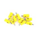 BRAWA 3051 CONFEZIONE 10 SPINOTTI GIALLI CON PIN GRANDE