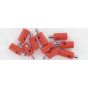 BRAWA 3051 CONFEZIONE 10 SPINOTTI ROSSI CON PIN GRANDE