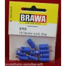 BRAWA 3755 CONFEZIONE 10 SPINOTTI BLU CON PIN PICCOLO