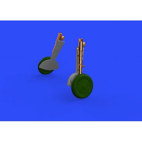 BRASSIN 648309 Bf 109G undercarriage legs BRONZE 1/48