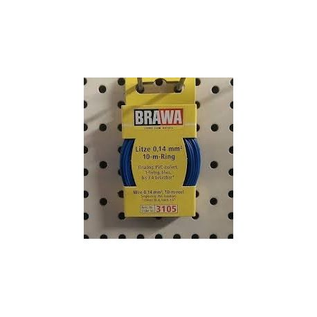 BRAWA 3105 CAVO ELETTRICO 0,14 MQ 10 METRI BLU