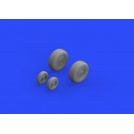 Brassin 648313 1/48 McDonnell F-4J Phantom wheels Zoukei Mura