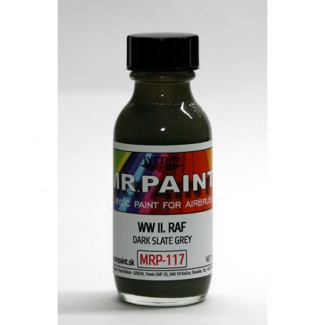Mr Paint MRP-117 DARK SLATE GREY WWII RAF