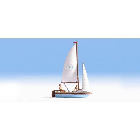 NOCH 16824 BARCA A VELA CON TIMONIERE
