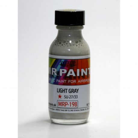 Mr Paint MRP-198 LIGHT GREY SU-27/33